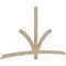 Ekena Millwork Davenport Smooth Timber Gable Bracket, Douglas Fir, 96"W x 52"H x 1 1/2"D x 3 1/2"F, 13/12 Pitch GBW096X52X0204DAV00SDF - alternate 2